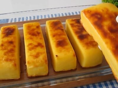 Bolo-Pudim de Laranja