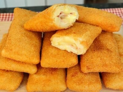 Cigarrete de Presunto e Queijo