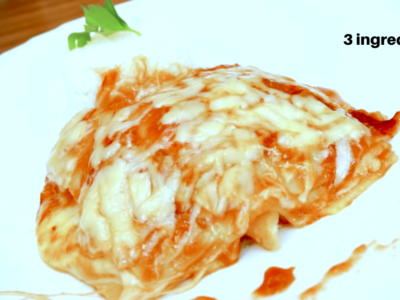 Lasanha com 3 ingredientes