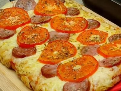 Pizza Sem Farinha Pra Comer Sem Culpa