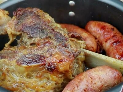 Churrasco na panela de pressão