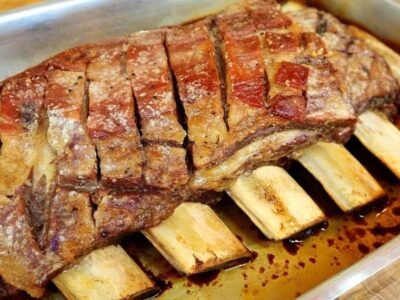 Costela Assada no Forno que Desmancha