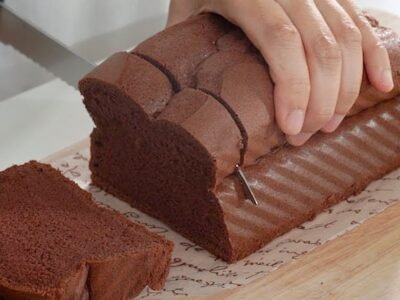 Pão ou bolo de chocolate