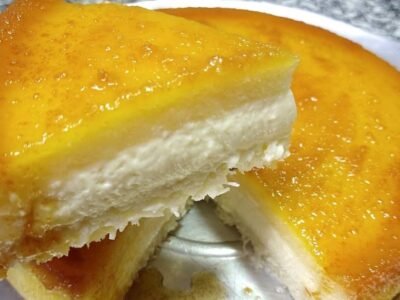 Pudim de Mandioca com Coco