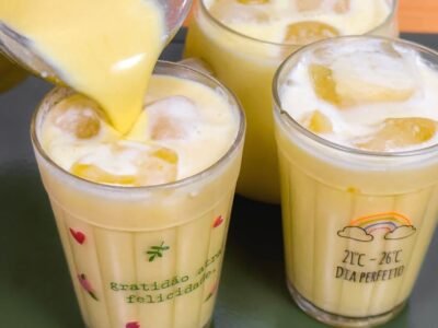 Suco de milho de latinha