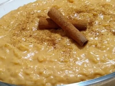 Arroz Doce Cremoso com Doce de Leite: Uma Sobremesa Deliciosa e Inovadora