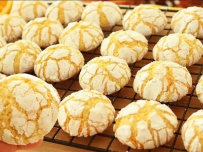 Biscoito Craquelado de Laranja: Um Sabor Cítrico Que Encanta!