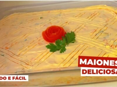 Maionese Caseira Fácil, Rápida e Saborosa: Um Acompanhamento Imperdível!