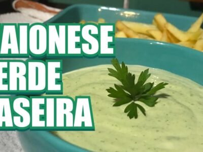 Maionese Verde Caseira de Hamburgueria: Adicione Sabor ao Seu Prato