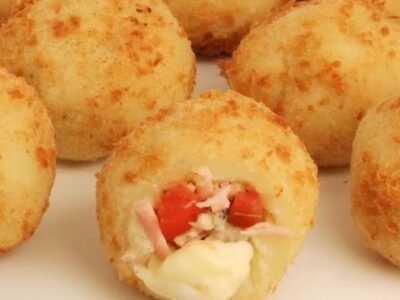 Bolinho de pizza que faz sucesso nas vendas o cheiro de orégano faz as honras