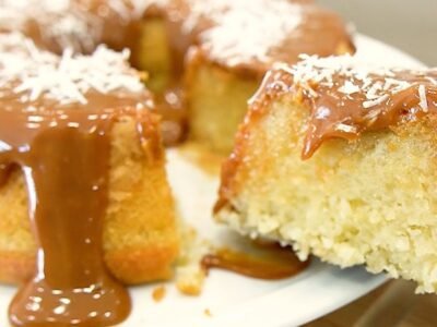 Bolo de tapioca granulada que todo mundo pede a receita