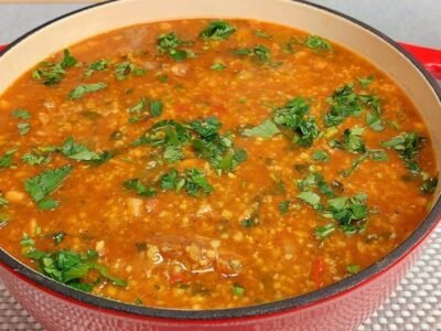 Canjiquinha com costelinha na panela de pressão