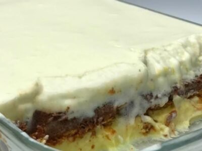 Espuma gelada ou Marido gelado, essa travessa de camadas é irresistível e deixa qualquer um com água na boca