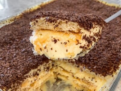 Pavê de liquidificador, não precisa cozinhar nada e tem azedinho no ponto certo
