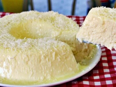 Pudim de coco para quem não gosta de gastar tempo na cozinha