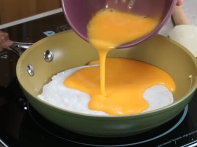 Tapioca com ovos de um jeito diferente, veja como é diferente esse lanche sem glúten
