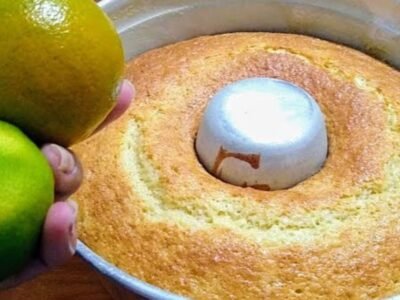 1 Laranja + 1 Limão: Bolo Fofinho e Gostoso de Liquidificador Fácil e Rápido