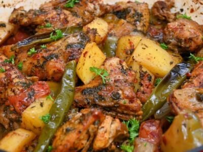 Frango e Batata Assada: Um Jantar Simples e Delicioso em Poucos Passos!