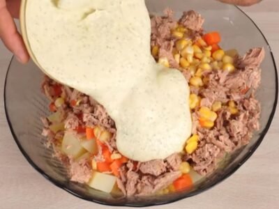 Maionese de Atum e Legumes: O Acompanhamento Que Nunca Sobra!