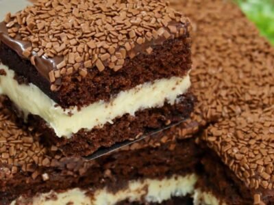 Bolo Prestígio Fofinho: Delícia de Chocolate e Coco