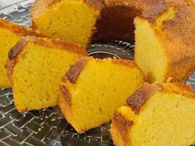 Bolo de Fubá Sem Trigo: Fofinho e Úmido