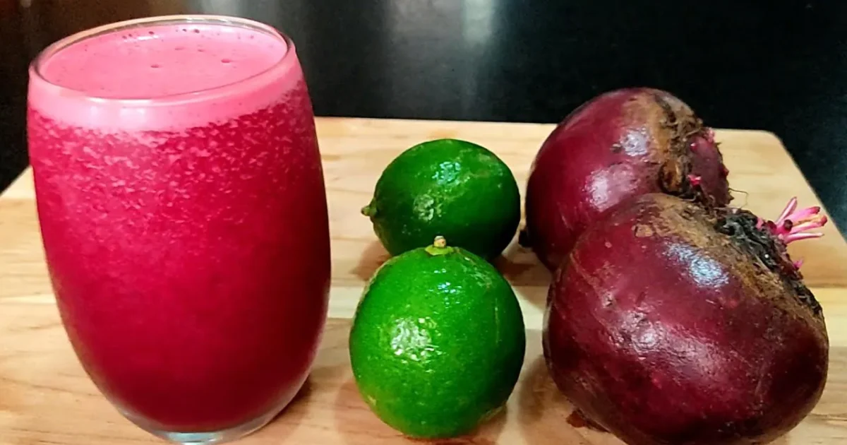 receita suco beterraba limao